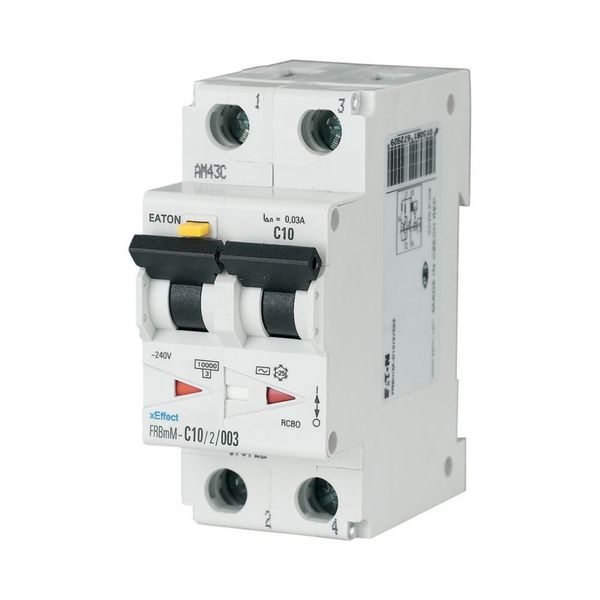 RCD/MCB combination, 25 A, 100 mA, MCB trip characteristic: B, 2p, RCD trip characteristic: LIA image 9