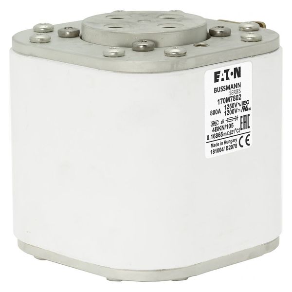 FUSE 800A 1250V 4BKN/105 AR hs image 16