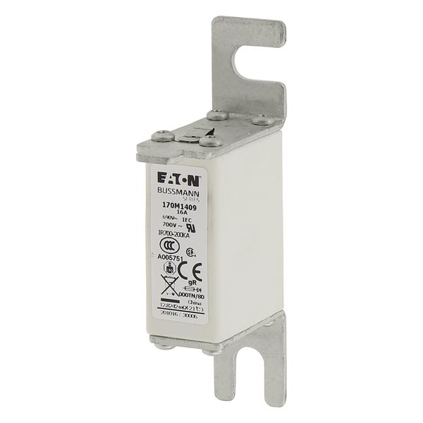 Fuse-link, high speed, 20 A, AC 690 V, DIN 000, 21 x 40 x 100 mm, gR, DIN, IEC, type T indicator image 5