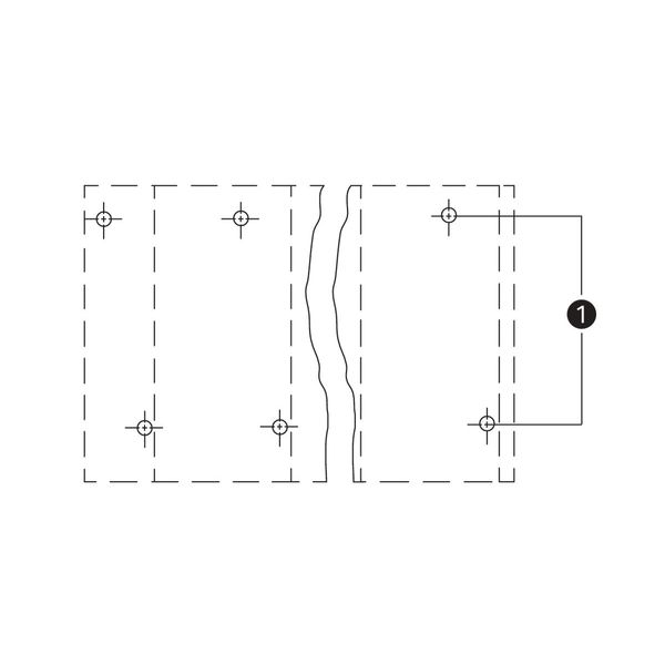 Double-deck PCB terminal block 2.5 mm² Pin spacing 10.16 mm orange image 2