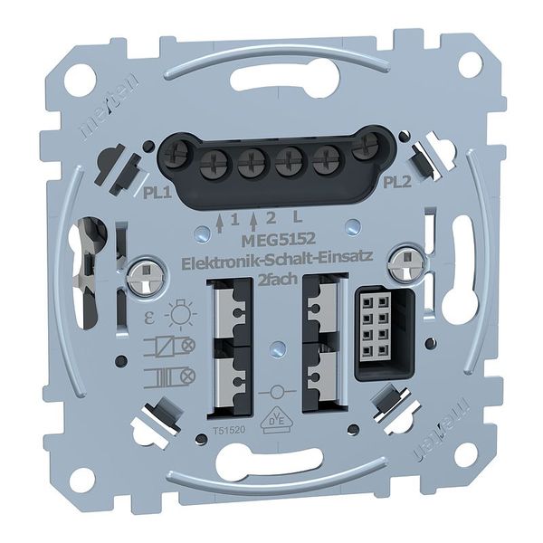 Electronic switching insert, 2-fold image 1