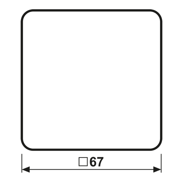 1-gang rocker w.symbol light CD590L image 7