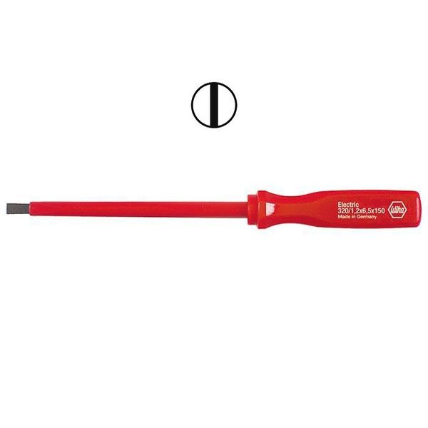 SoftFinish® electric slotted screwdriver. 320N SF  2,0x60 image 1