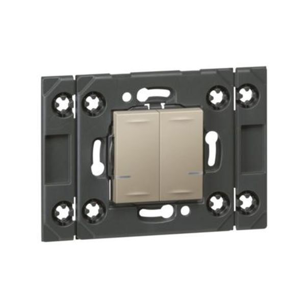 574247 Wireless double light switch image 1