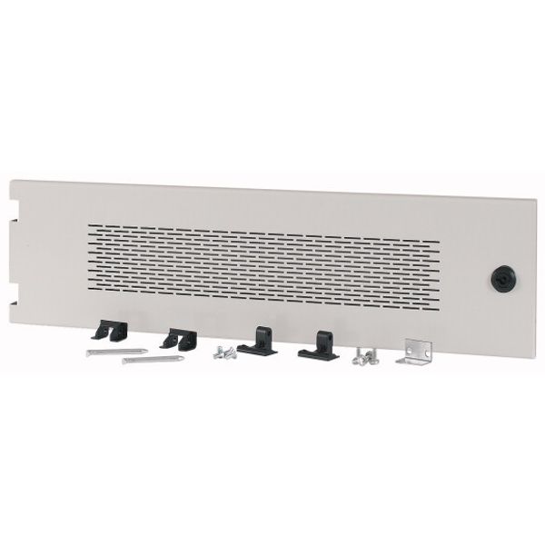 XR-MCCB-PIFT door, ventilated, H = 175 mm, IP31, grey image 1