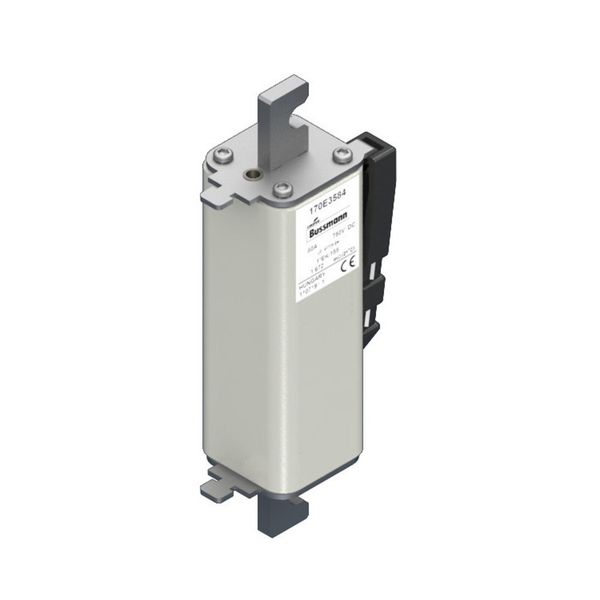 Fuse-link, high speed, 63 A, DC 750 V, compact size 1, 43 x 60 x 212 mm, gR, IEC, with indicator image 9