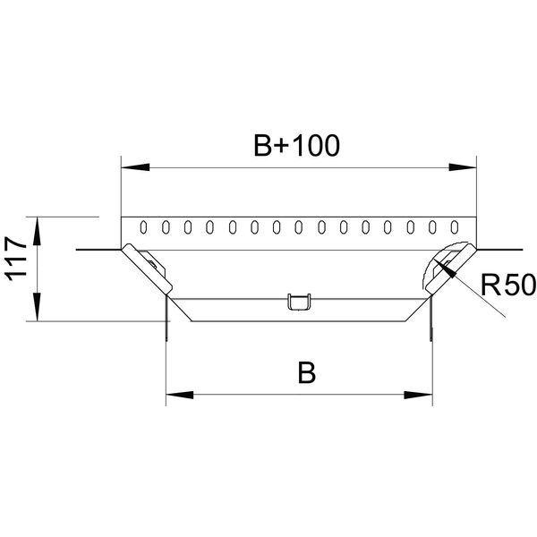 RAA 610 FS Add-on tee with 2 angle connectors 60x100 image 2