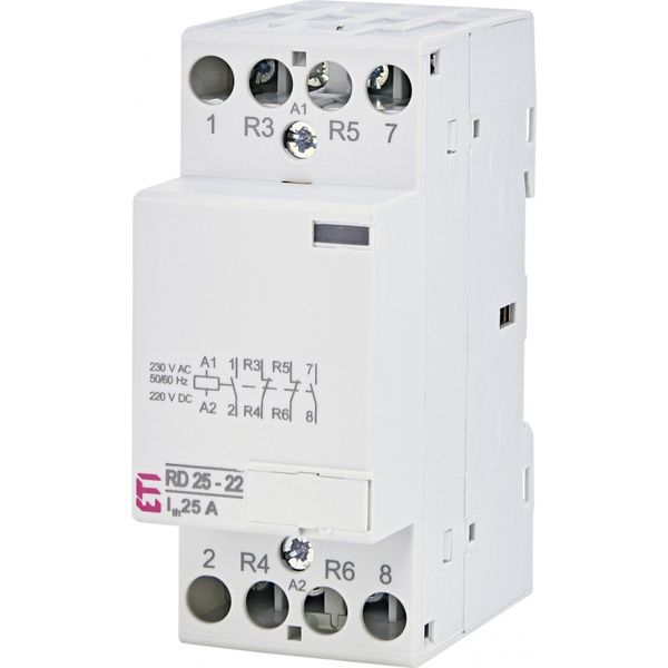 Modular contactor, RD 25-22-230V AC/DC image 1