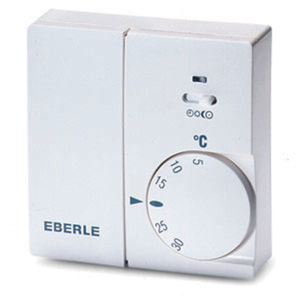 Room controller radio transmitter 868 MHz, analog temperature setting and switch, battery operation. image 2