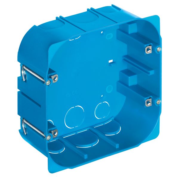 Flush-mount box 8M f/hollow walls blue image 1