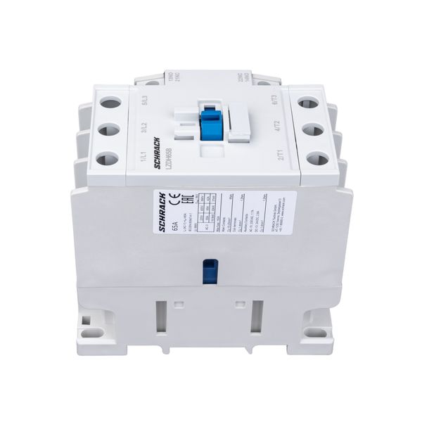 Contactor 3-pole, CUBICO High, 30kW, 65A, 1NO+1NC, 230VAC image 5