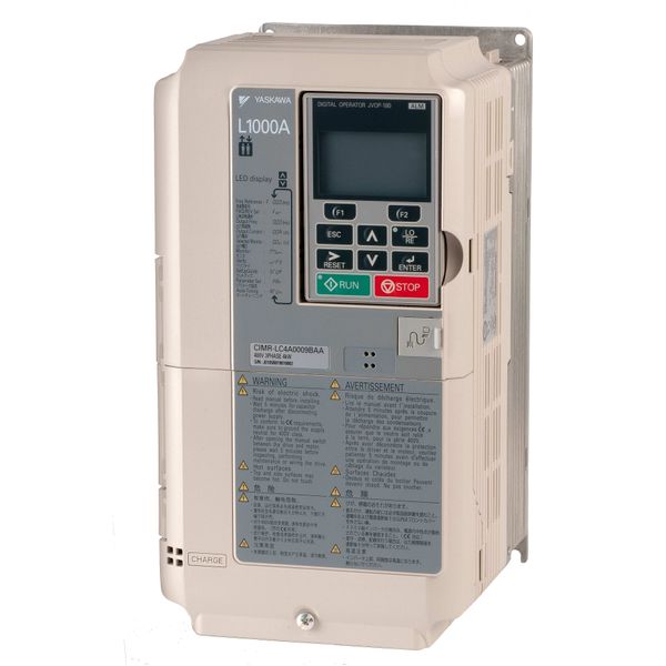 L1000A 11kW 400V SIL3 and A3/brake monitoring, max. output freq. 200Hz AA044325M image 4