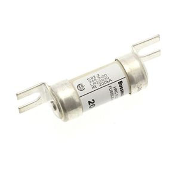 Fuse-link, LV, 20A, AC 600 V, DC 250 V, HRCI-CB, 14 x 61 mm, CSA image 9