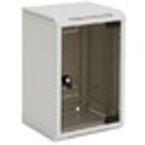 Network Enclosure Wallmount DV,W310xH248xD260,10",4U,RAL7035 image 8