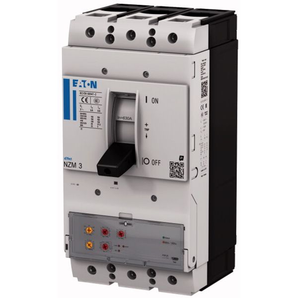 NZM3 PXR20 circuit breaker, 630A, 4p, screw terminal image 2