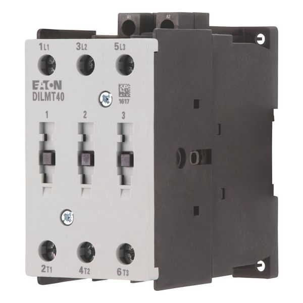 Power contactor, 3 pole, 380 V 400 V: 18.5 kW, 24 V 50/60 Hz, AC operation, Screw terminals image 12