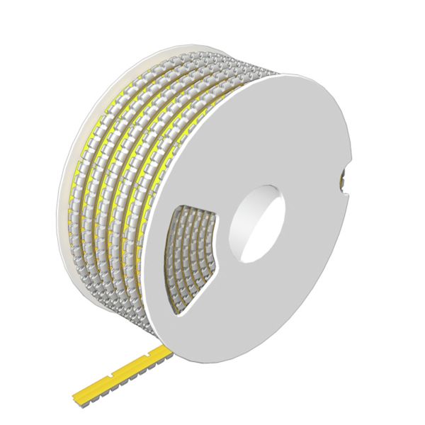 Cable coding system, 1.8 - 2.5 mm, 4.6 mm, PC-ABS, TPU, yellow image 1