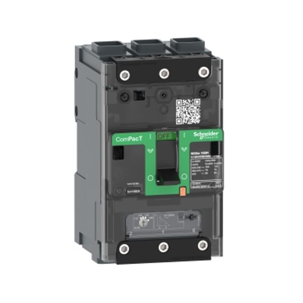 Circuit breaker, ComPacT NSXm 100F, 36kA/415VAC, 3 poles, TMD trip unit 32A, EverLink lugs image 3