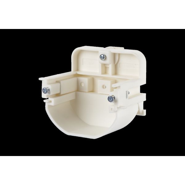 DIN Rail mounting bracket for wall outlets - horizontal mounting 50 mm image 1