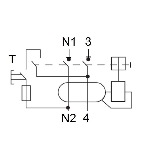 Residual Current Circuit Breaker 10kA, 40A, 2-pole, 300mA, A image 3