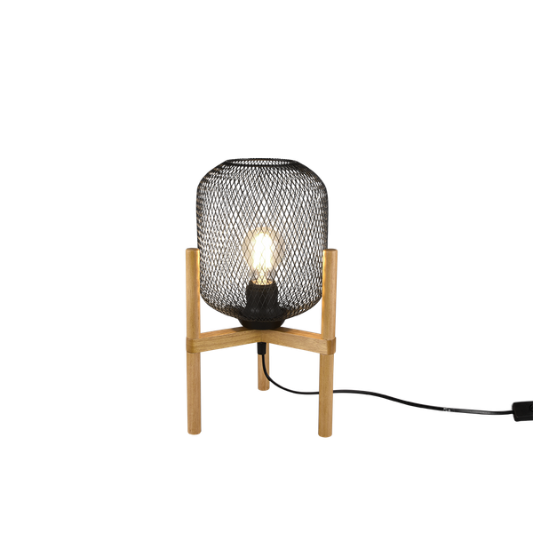 Calimero table lamp E27 matt black image 1