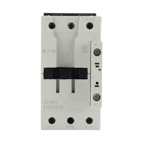 Contactor, 3 pole, 380 V 400 V 18.5 kW, 400 V 50 Hz, 440 V 60 Hz, AC operation, Screw terminals image 13