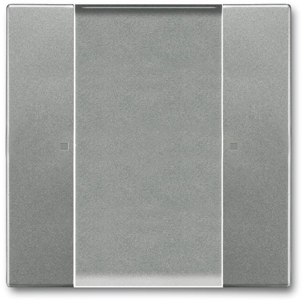 6735-803 CoverPlates (partly incl. Insert) Remote control grey metallic image 1
