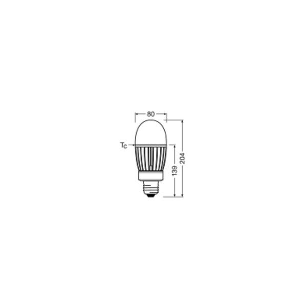 HQL LED P 5400LM 41W 827 E40 image 7