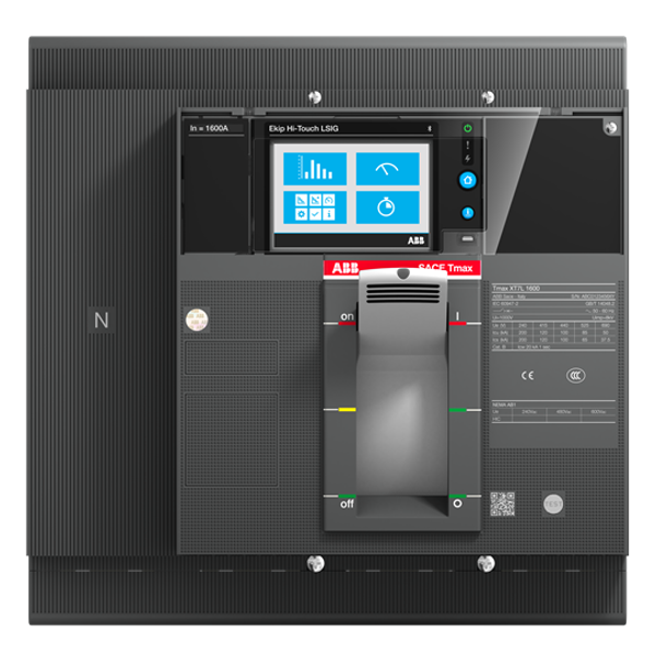 XT7V 800 Ekip Touch Meas.LSI In800 4pole fixed execution front termina image 1