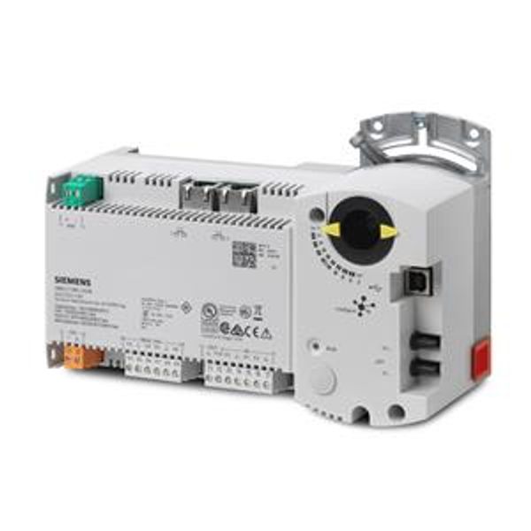 DXR2.E10PL-102B - Compact room automation station and actuator combination, BACnet/IP, 24 V,  1 DI, 2 UI, 1 AO, 4 triac, pressure sensor, image 1