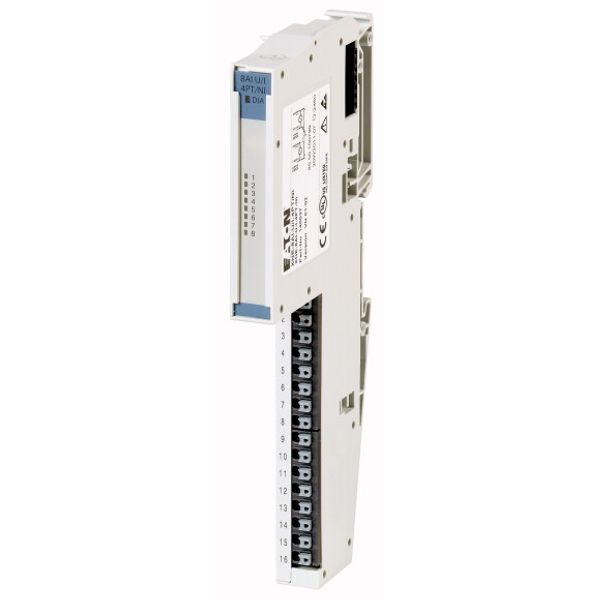 Analog input card XI/ON ECO, 24 V DC, 8AI(voltage, current)/4(PT, ni, R) image 1