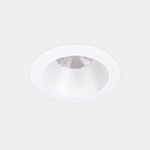 Downlight Play Deco Symmetrical Round Fixed 17.7W LED neutral-white 4000K CRI 90 33.6º ON-OFF White/white IP54 1554lm image 1