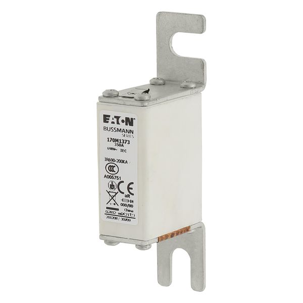 Fuse-link, high speed, 400 A, AC 600 V, size 000, 21 x 40 x 100 mm, aR, DIN, IEC, visual indicator image 14