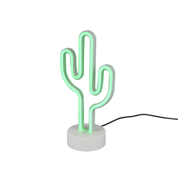 Cactus LED table lamp white image 1