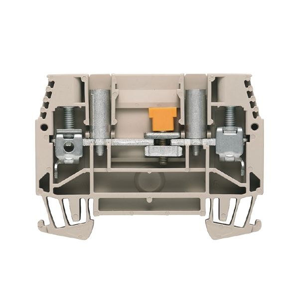 Test-disconnect terminal, Screw connection, 6 mm², 630 V, 41 A, slidin image 1