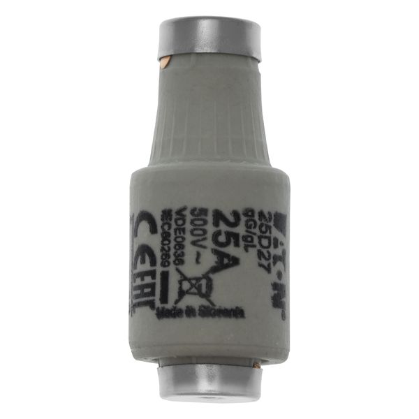 Fuse-link, LV, 35 A, AC 500 V, D2, gL/gG, IEC, time-delay image 7