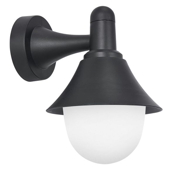 PX-0624-NEG Wall fixture IP44 ALAN E27 15 Black image 1