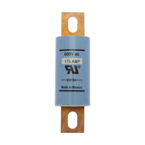 Eaton Bussmann series Tron KAC high speed fuse, 10A, 200 kAIC, Non Indicating, High speed fuse, Blade end X blade end, Stud image 27