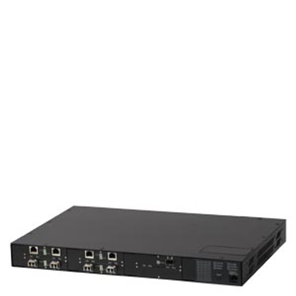 6GK6022-0AS22-3DC0-Z A02+B02+C02+D02+E01 The RUGGEDCOM RSG2200 is an industrially hardened, fully managed modular Gigabit Ethernet switch; 128-bit Encryption image 1