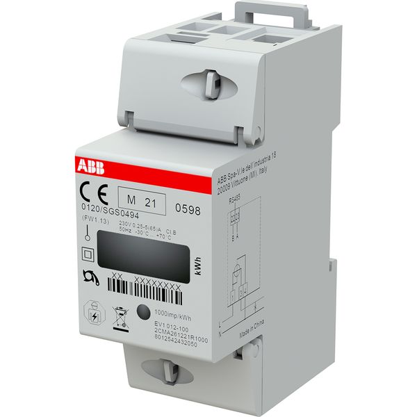 EV1 012-100, Electricity Meter, Modbus image 1