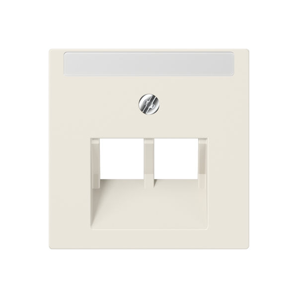 Centre plate for modular jack socket A569-2NAPLUA image 1