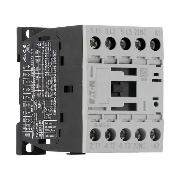 Contactor, 3 pole, 380 V 400 V 5.5 kW, 12 V DC, DC operation, Screw terminals image 11