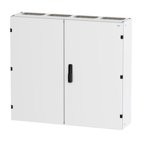 Wall-mounted enclosure EMC2 empty, IP55, protection class II, HxWxD=950x1050x270mm, white (RAL 9016) image 6