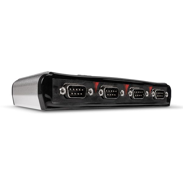 USB to 4 Port Serial Converter Connects 4 serial devices to a USB Type A computer image 1