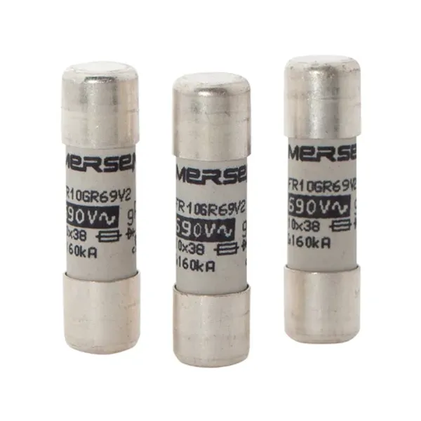 Cylindrical fuse-link gG 10x38 IEC 500VAC 0.5A image 1