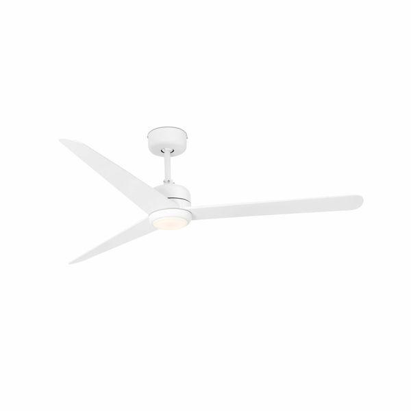 NU LED WHITE CEILING FAN W/DC MOTOR image 1