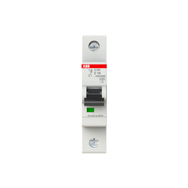 S201-B10 MTB Miniature Circuit Breaker - 1P - B - 10 A image 2