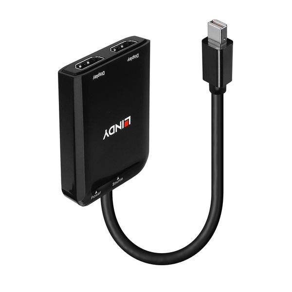 Mini DisplayPort to 2 Port HDMI MST Hub Connect 2 HDMI displays to a single Mini DisplayPort source image 1