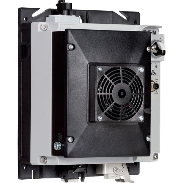 Speed controllers, 8.5 A, 4 kW, Sensor input 4, 180/207 V DC, AS-Interface®, S-7.4 for 31 modules, HAN Q5, with manual override switch, with fan image 20