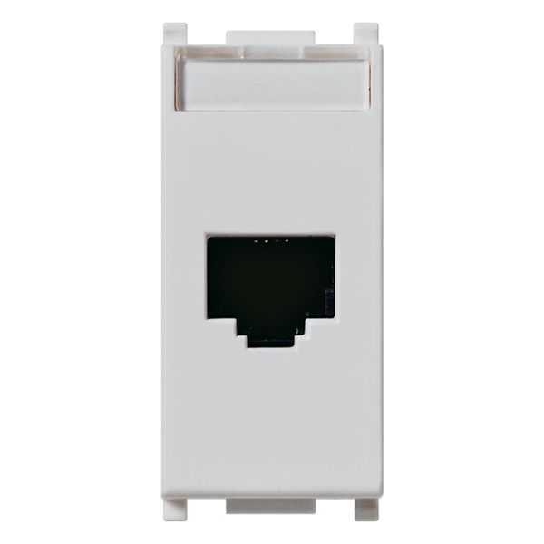 RJ45 Cat6 Netsafe UTP 110 outlet Silver image 1